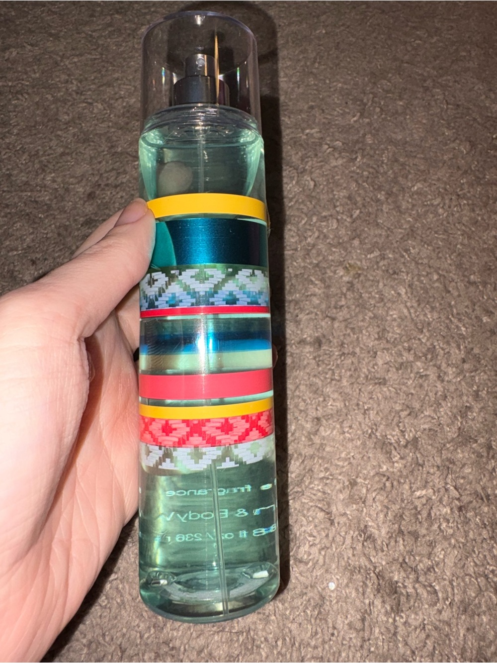 Bath & Body Works Endless Weekend Fine Fragrance Mist - Aqua, Yellow, Red, Teal - Picture 2 of 2